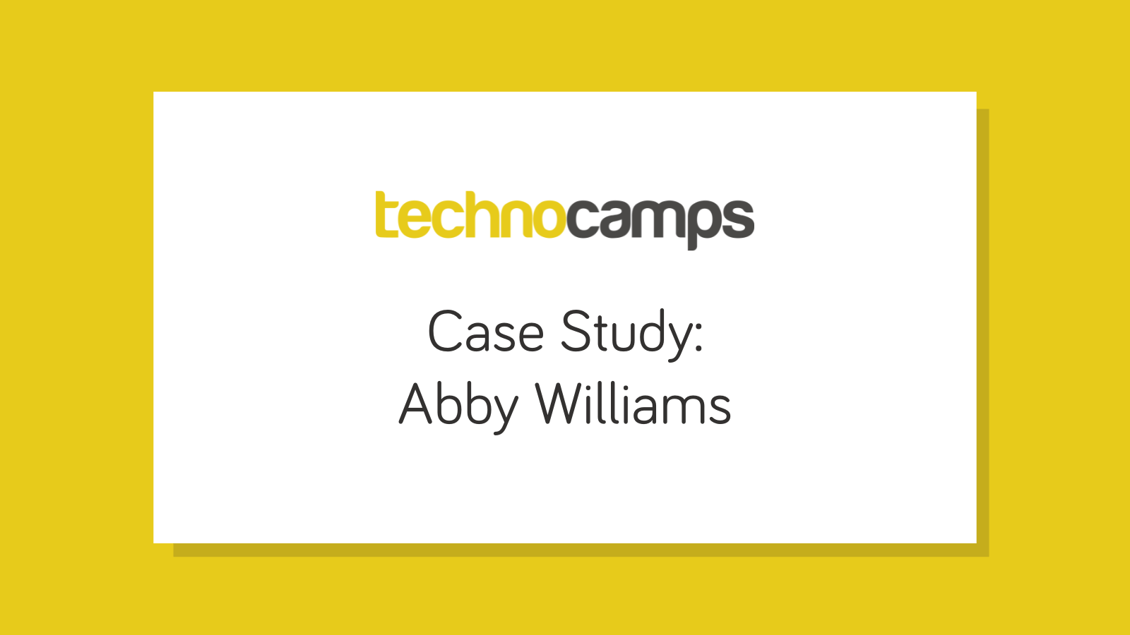 Featured image for “Case Study: Abby Williams”